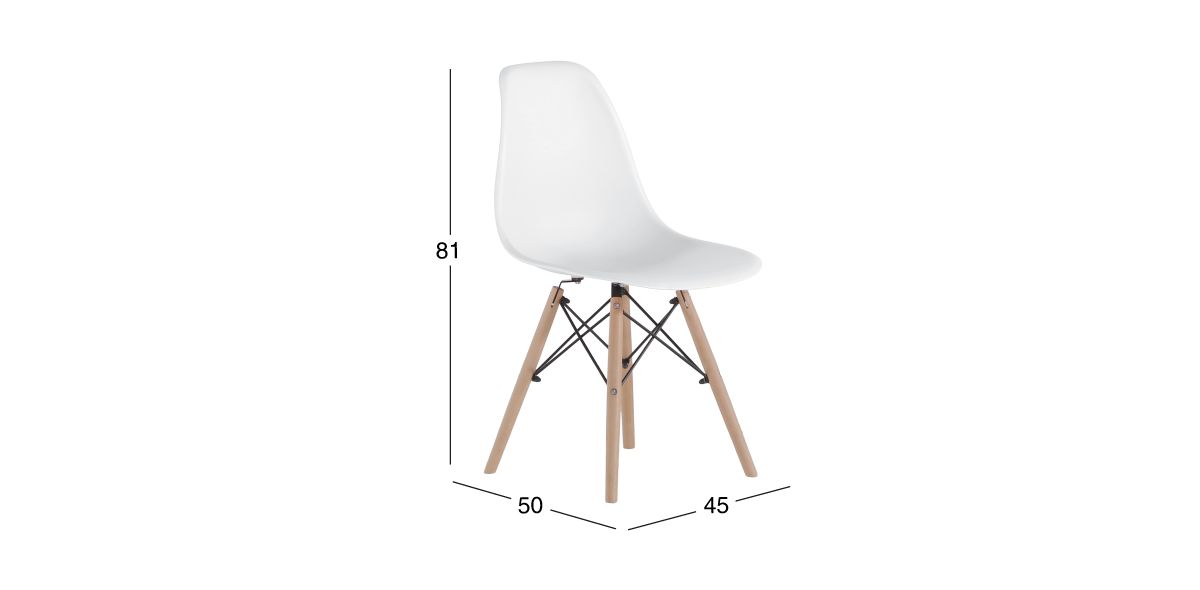 Silla Atlas II Blanco