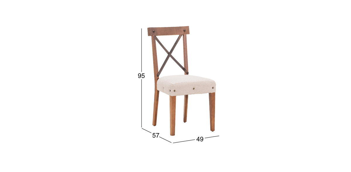 Silla Barret Beige