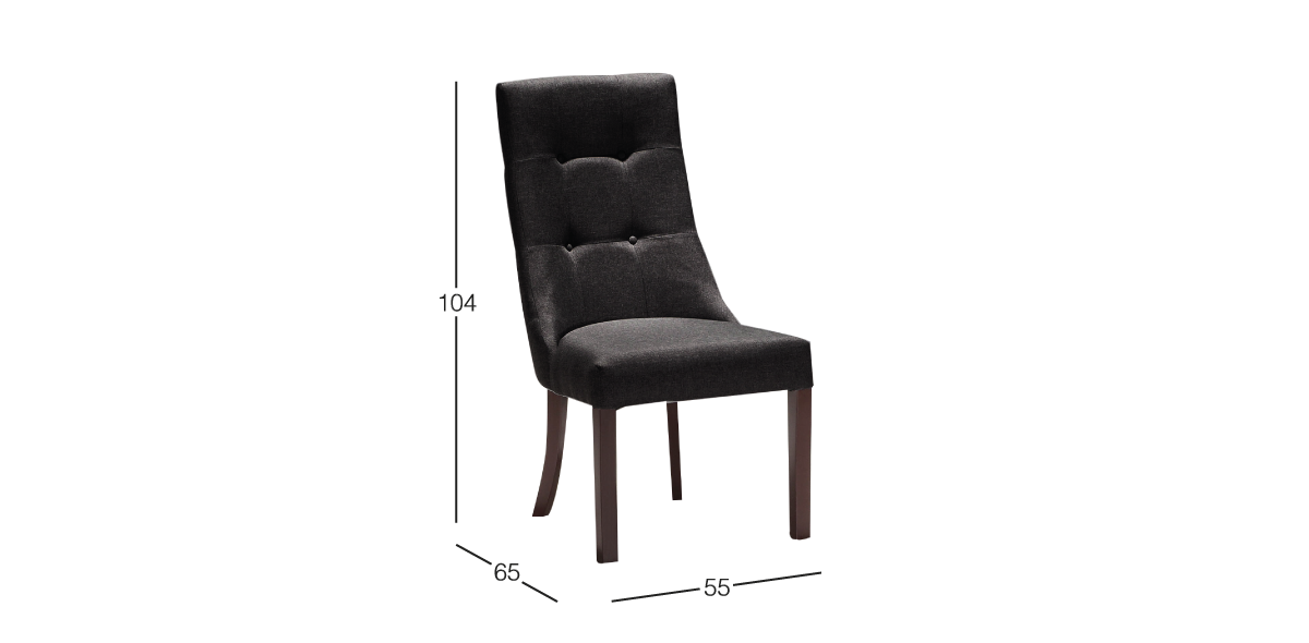 Silla Luxor Negro