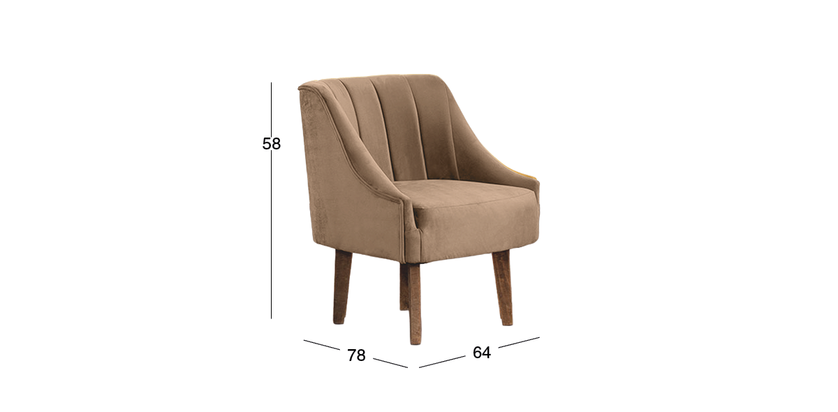 Sillón Crost Café