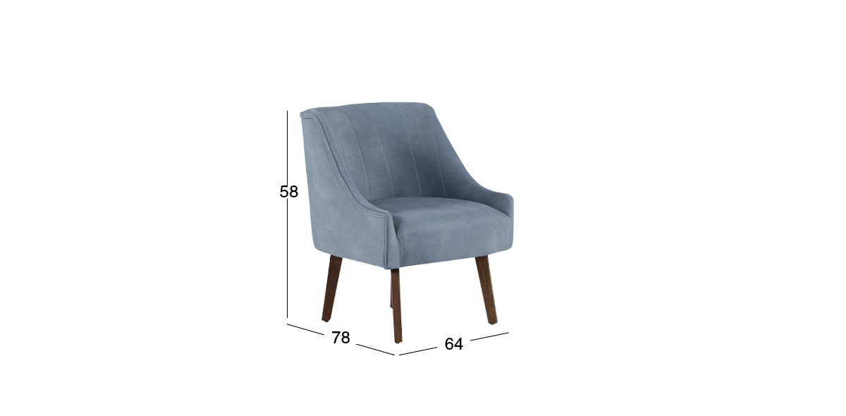 Sillón Crost Gris