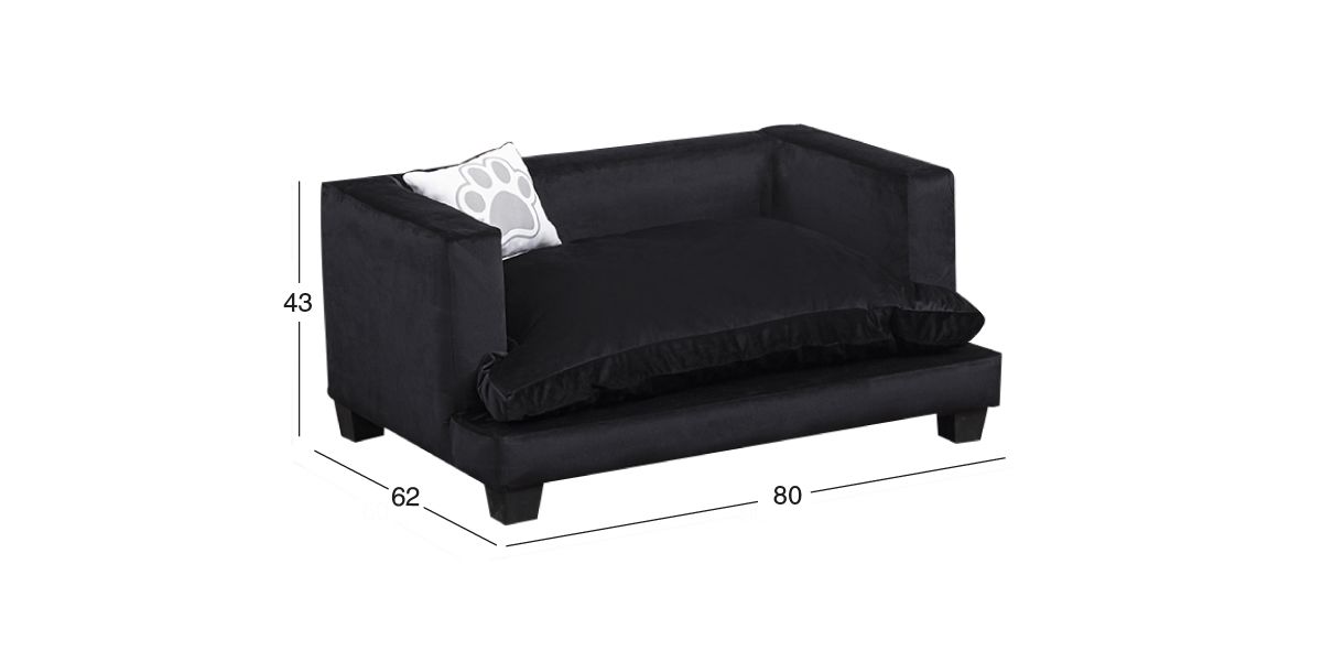 Cama para Mascota Laika Negro