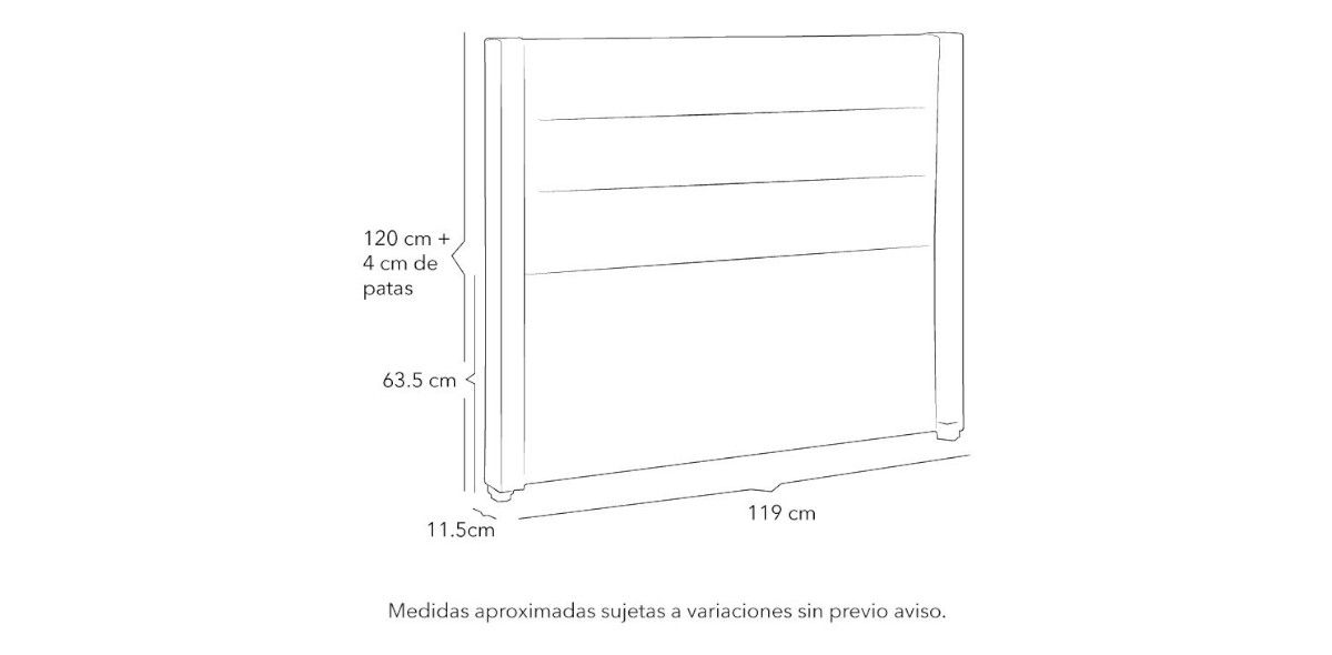 Cabecera Individual Lugo Rosa