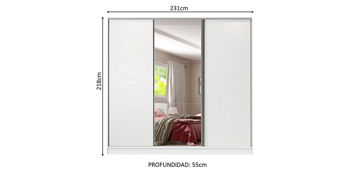 Armario Royale Blanco