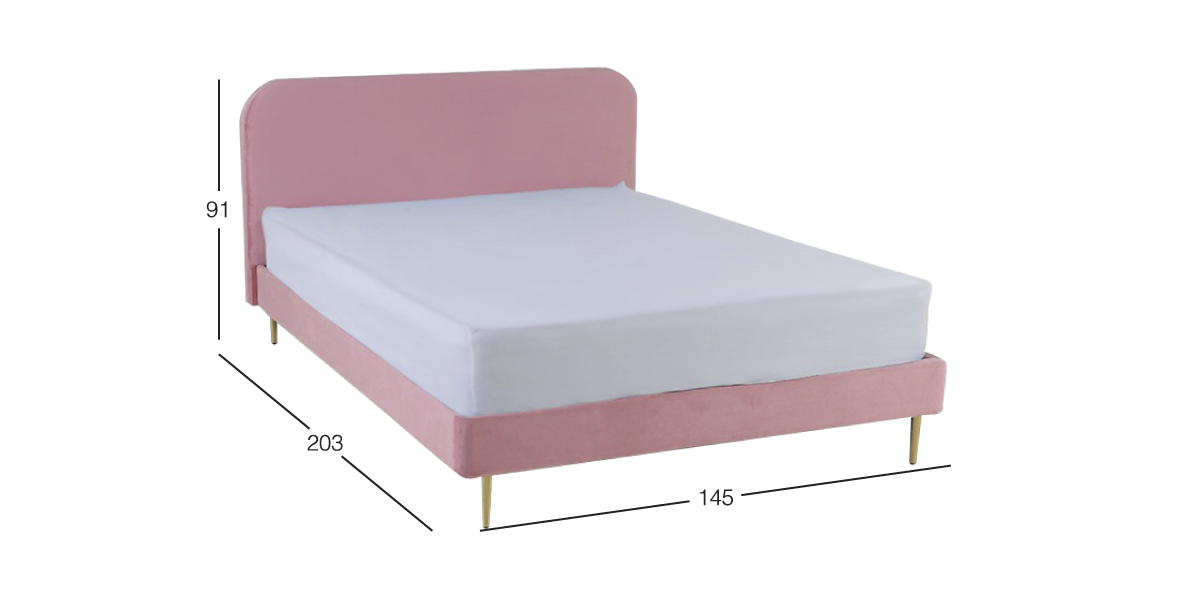 Cama Matrimonial Nisha Rosa