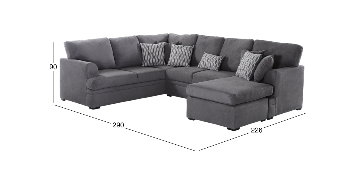 Sala Modular Loreto Gris
