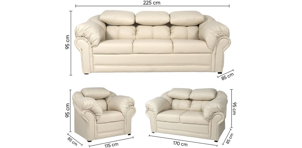 Florentina Beige 3 Piezas