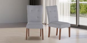 Juego de 2 Sillas Góndola Gris
