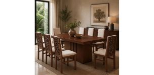 Comedor Roxy Nogal 9 Piezas