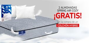 Almohadas Spring Air Cozy | Llévatelas GRATIS con tu Colchón Spring Air Hybrid