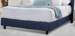 Base de Cama Matrimonial Valeria Azul