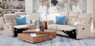 Sala con Reclinables Gwen Café HS