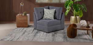 Sillón Esquinero Zonet Gris Oxford