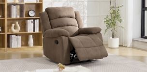 Sillón con Reclinable Dori Café