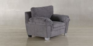Sillón de Microfibra Tennessee Gris