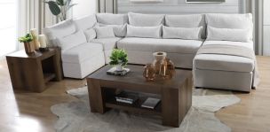 Sala Modular Alize Blanco 4 Piezas
