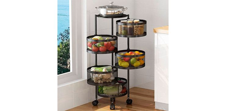 Carrito Organizador Lftr03 Negro