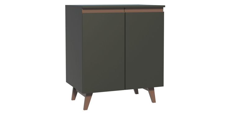 Gabinete Inferior 70 cm Reims Negro