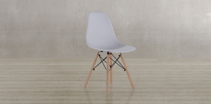 Silla Atlas In Blanco