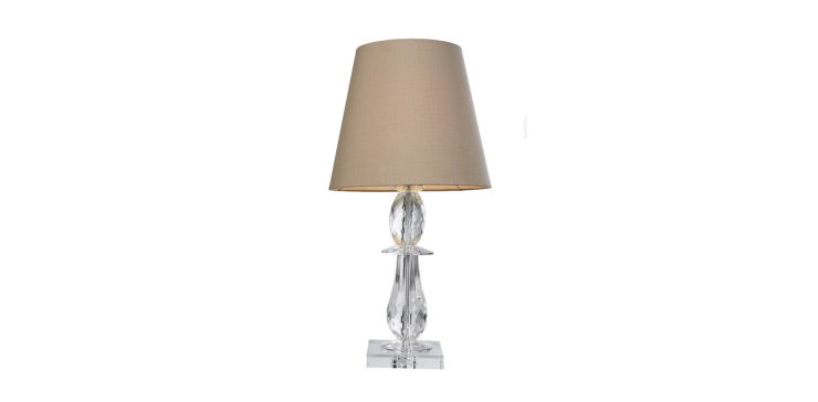 Lámpara Cristal Tiburón Gama Lux Café