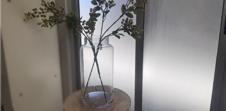 Florero de Cristal Jena