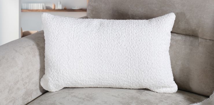 Cojín Decorativo 55 X 35 cm Glow Blanco