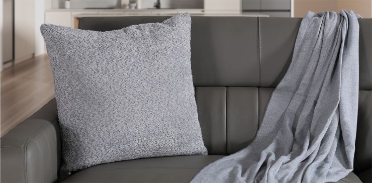 Cojín Decorativo Glow Gris Oxford