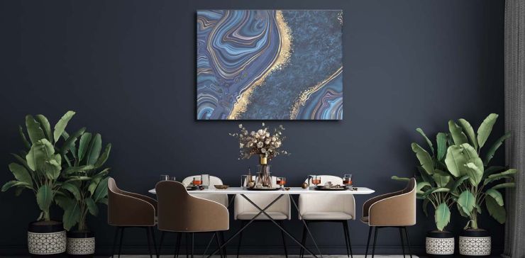 Cuadro 80 x 130 cm Mosaico Multicolor