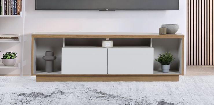 Mesa TV Cronos Blanco