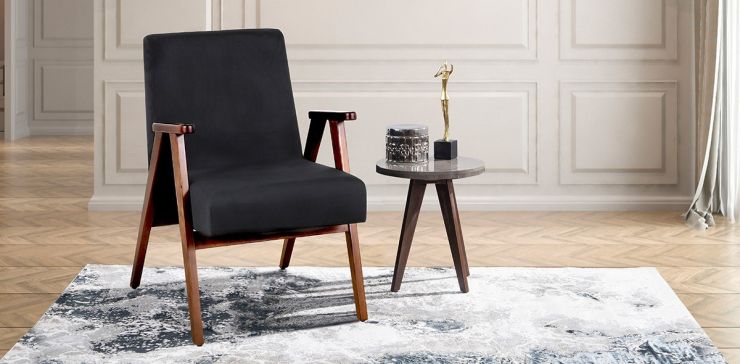 Sillón Ocasional Norton Negro