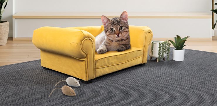 Cama para Mascota Lizza Amarillo