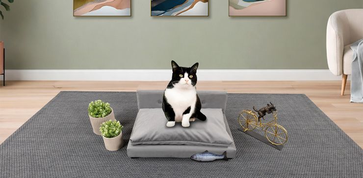 Cama para Mascota Petit Gris