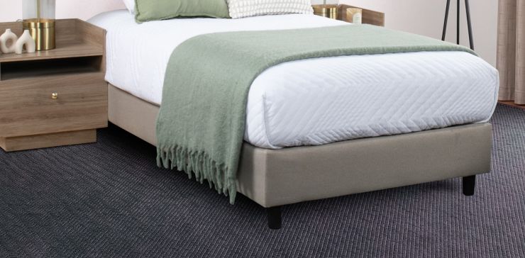 Base de Cama Individual Sander Beige