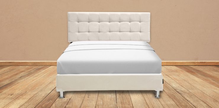 Cama Individual Catania Beige