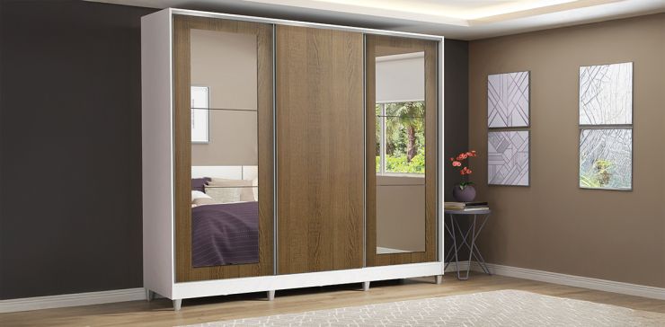 Armario 231 cm Everest Blanco