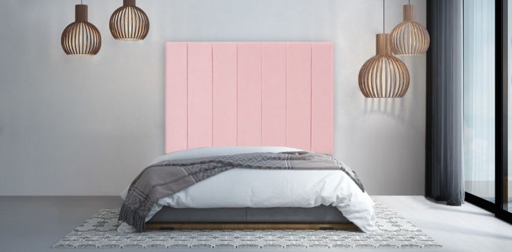 Cabecera King Size Altura Regulable Argos Rosa