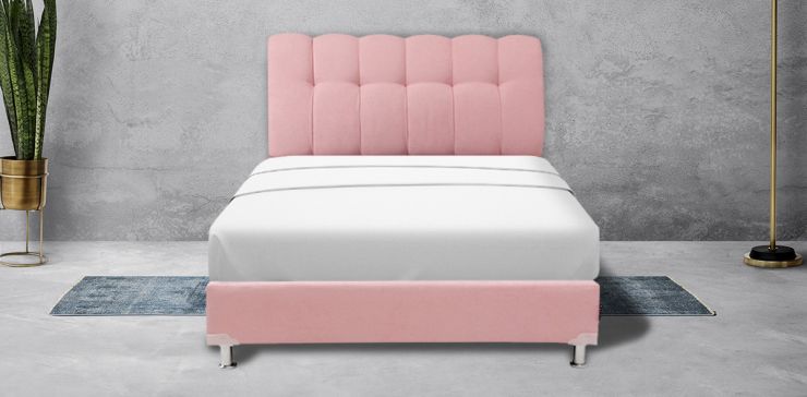 Cama King Size Nube Rosa II