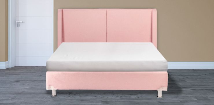 Cama Queen Size Milan Rosa