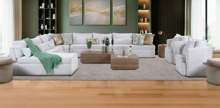 Sala Modular Alize Blanco 8 Piezas