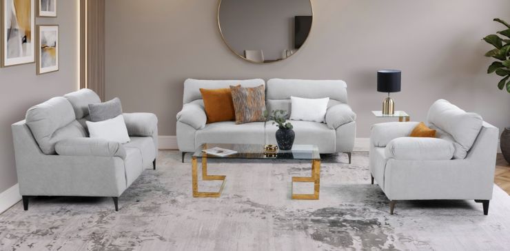 Sala Linka Beige 3 Piezas