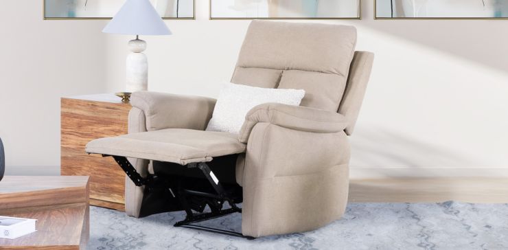 Sillón con Reclinable Gwen Café HS