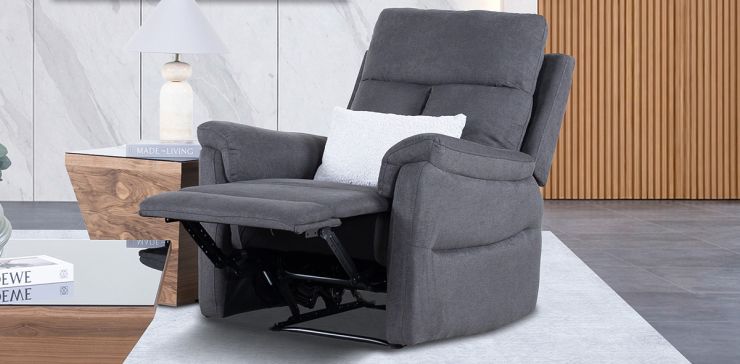 Sillón con Reclinable Gwen Gris HS