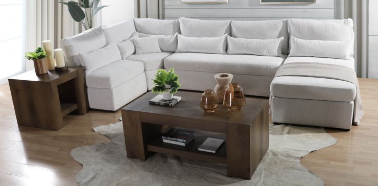 Sala Modular Alize Blanco 4 Piezas