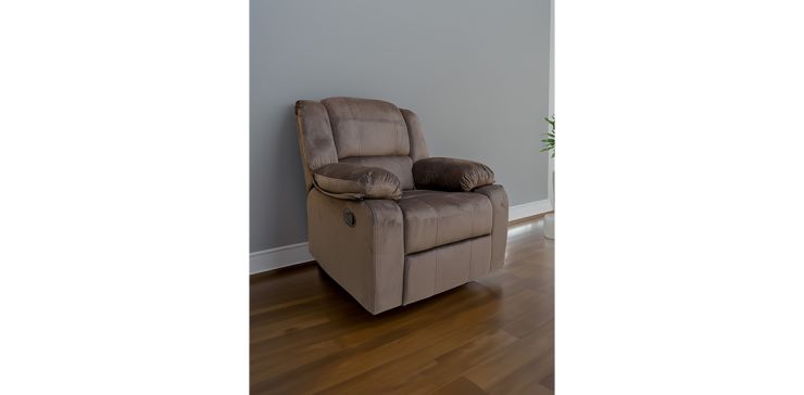 Sillón con Reclinable Atlanta Café