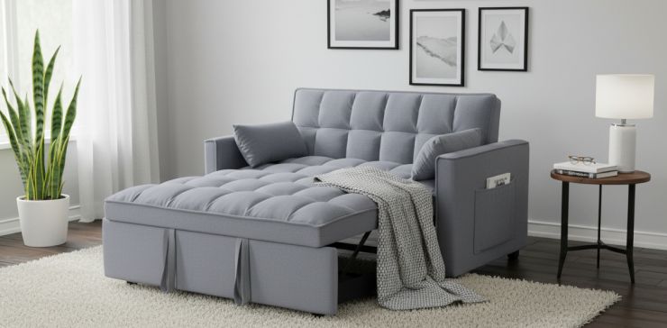 Sofá Cama Anders Gris