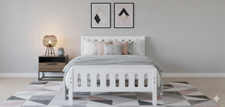 Cama Matrimonial Elena Blanco